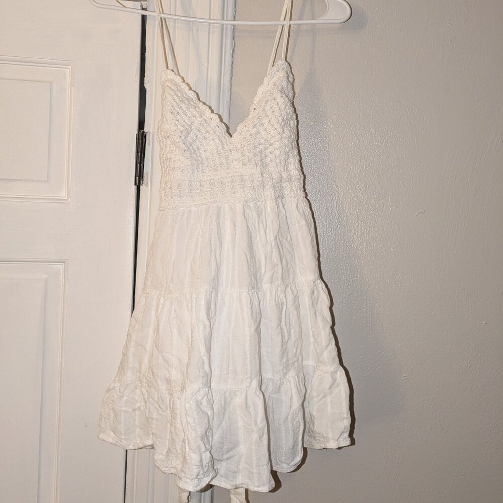 Francesca's White Mini Dress